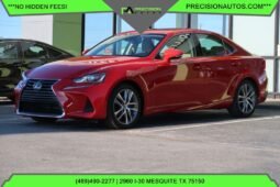 2019 Lexus IS IS 300 Sedan 4D