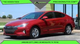 2019 Hyundai Elantra SEL Sedan 4D