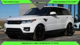2017 Land Rover Range Rover Sport SE Sport Utility 4D
